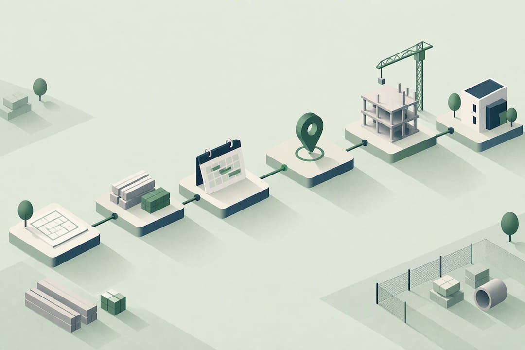 Planning de chantier : la méthode en 6 étapes pour un suivi fiable